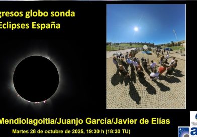 Progresos globo sonda Eclipses España