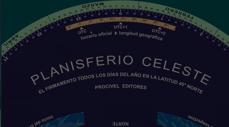 Un novedoso diseño de planisferio celeste